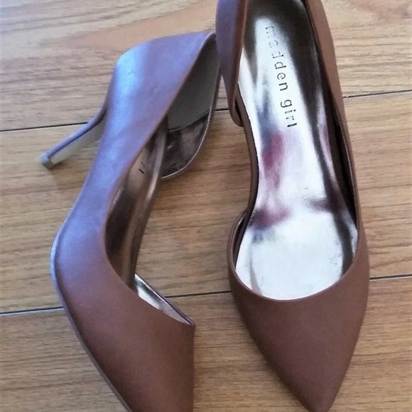 MADDEN Girl Women's Kopykat /Tan Pumps - Picture 2 of 5